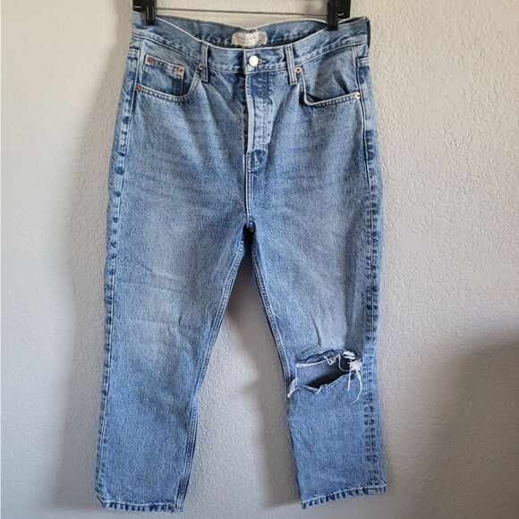 Topshop high waisted editor jeans